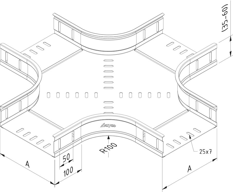 907x750 Trayco Cable Trays And Cable Ladders