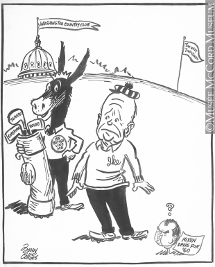 310x385 M965.199.1190 The Caddy Calls The Shots From Now On. Drawing