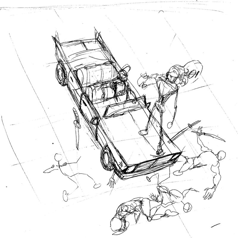 800x800 The Art Of Samax Amen Sketch To Tracklist My Wed, White And Wu