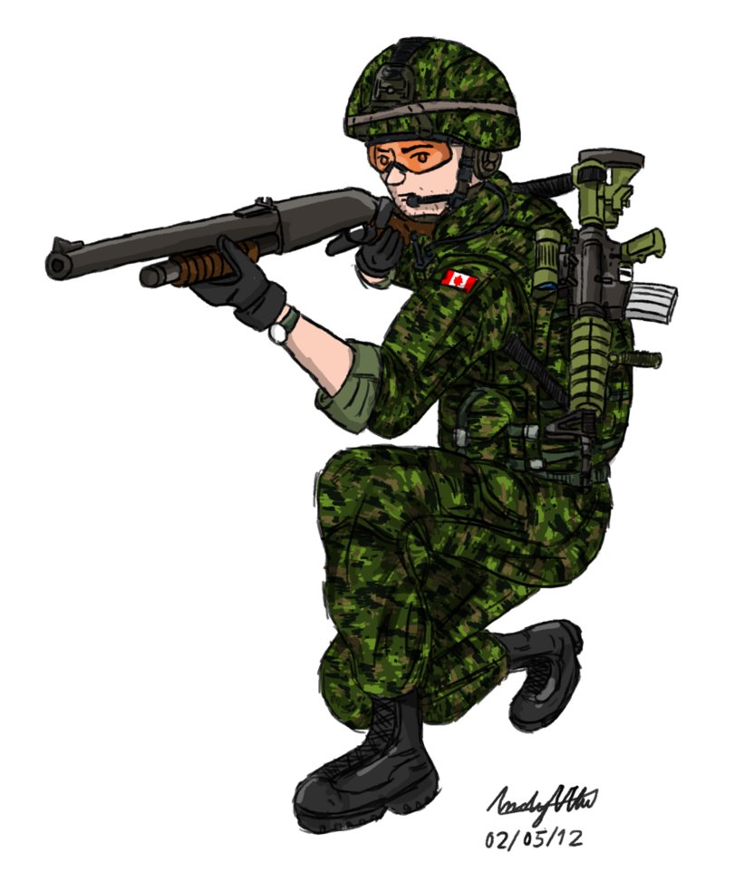 821x972 Canadian Army Combat Engineer By Ndtwofives