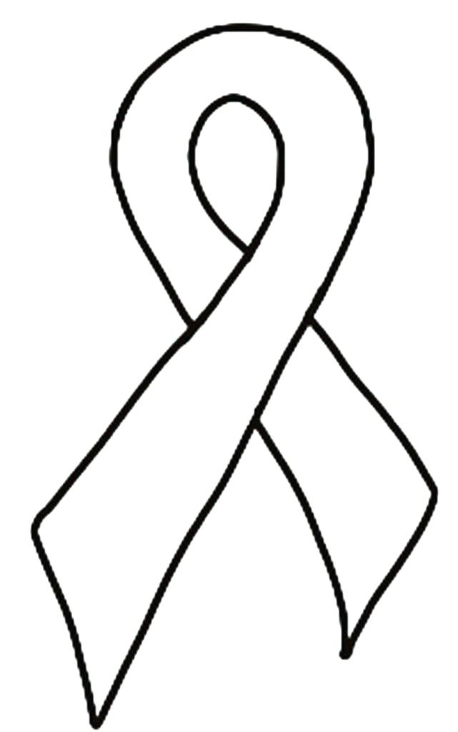 641x1024 Breast Cancer Ribbon Coloring Page Breast Cancer Ribbon Coloring