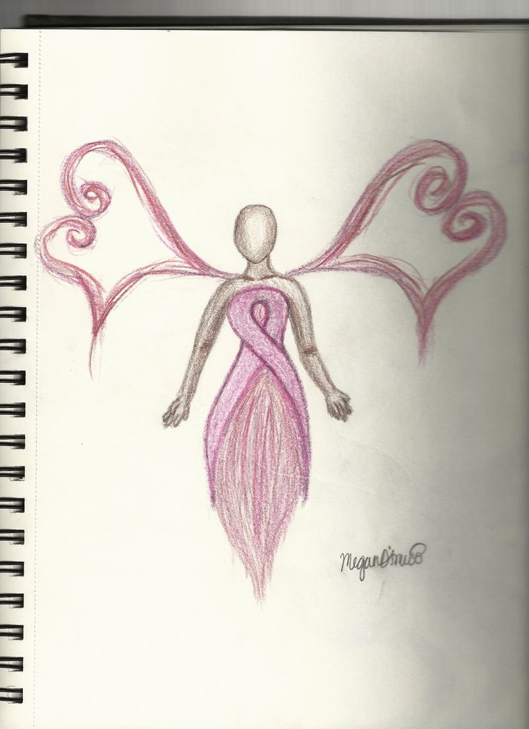 761x1049 Breast Cancer Fairy By Megandamico