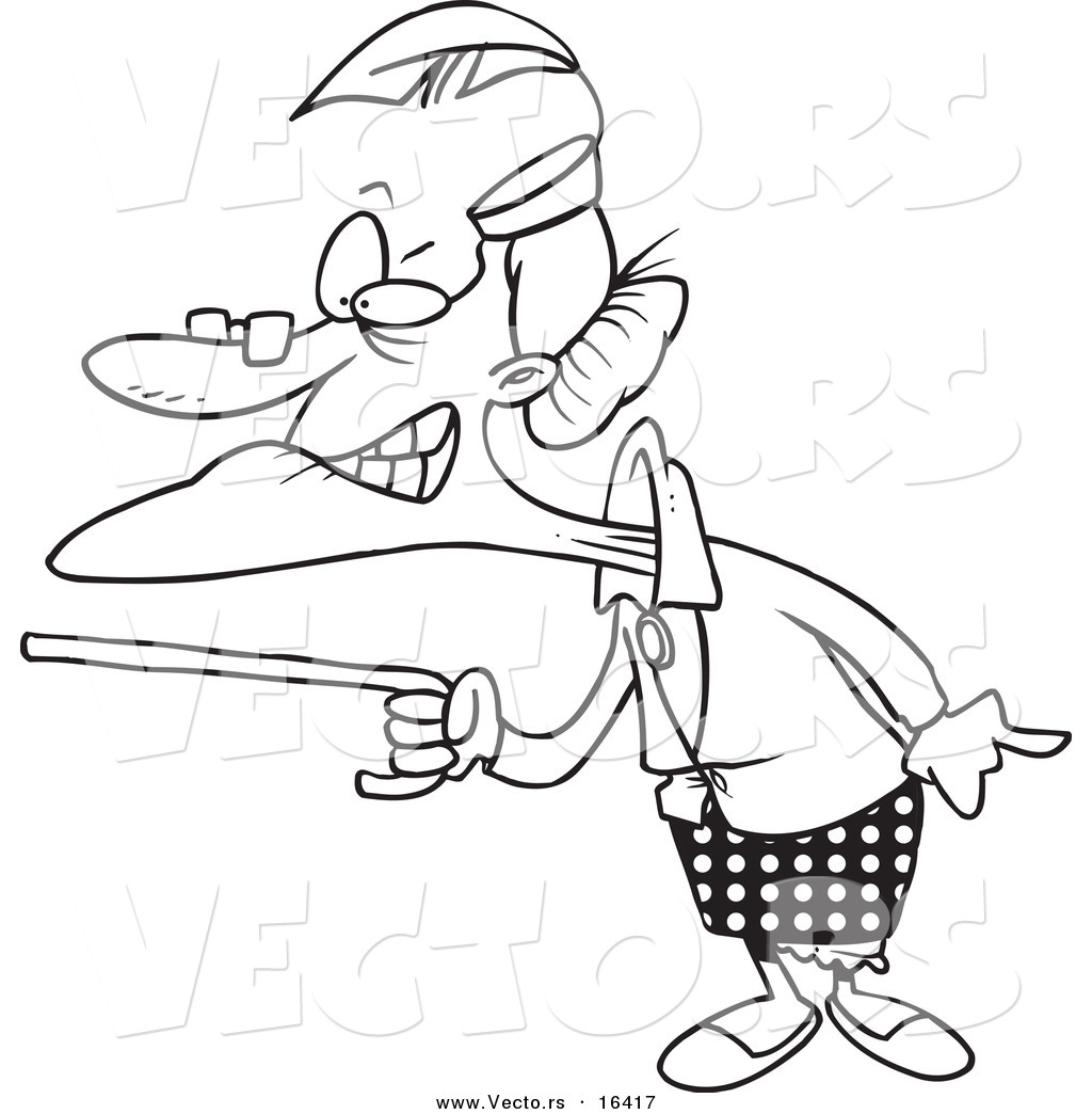 1024x1044 Vector Of A Cartoon Mad Granny Waving Her Cane
