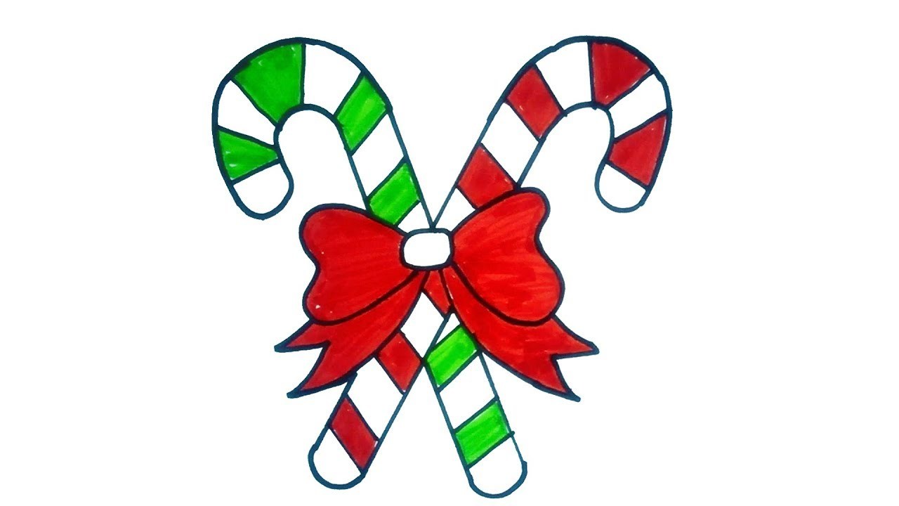 1280x720 Pretty Christmas Pictures To Draw Joshview.co