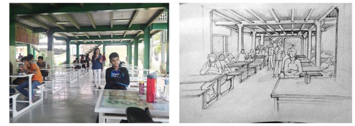 700x248 Interior Perspective Drawing Perspective Drawing