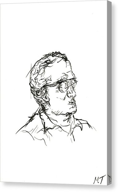 383x622 Gesture Drawing Canvas Prints