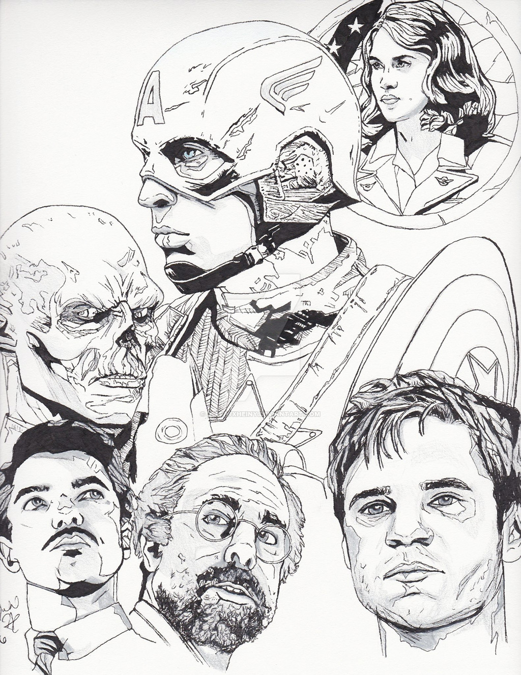 1024x1326 Captain America The First Avenger By Jeffa7xheiny