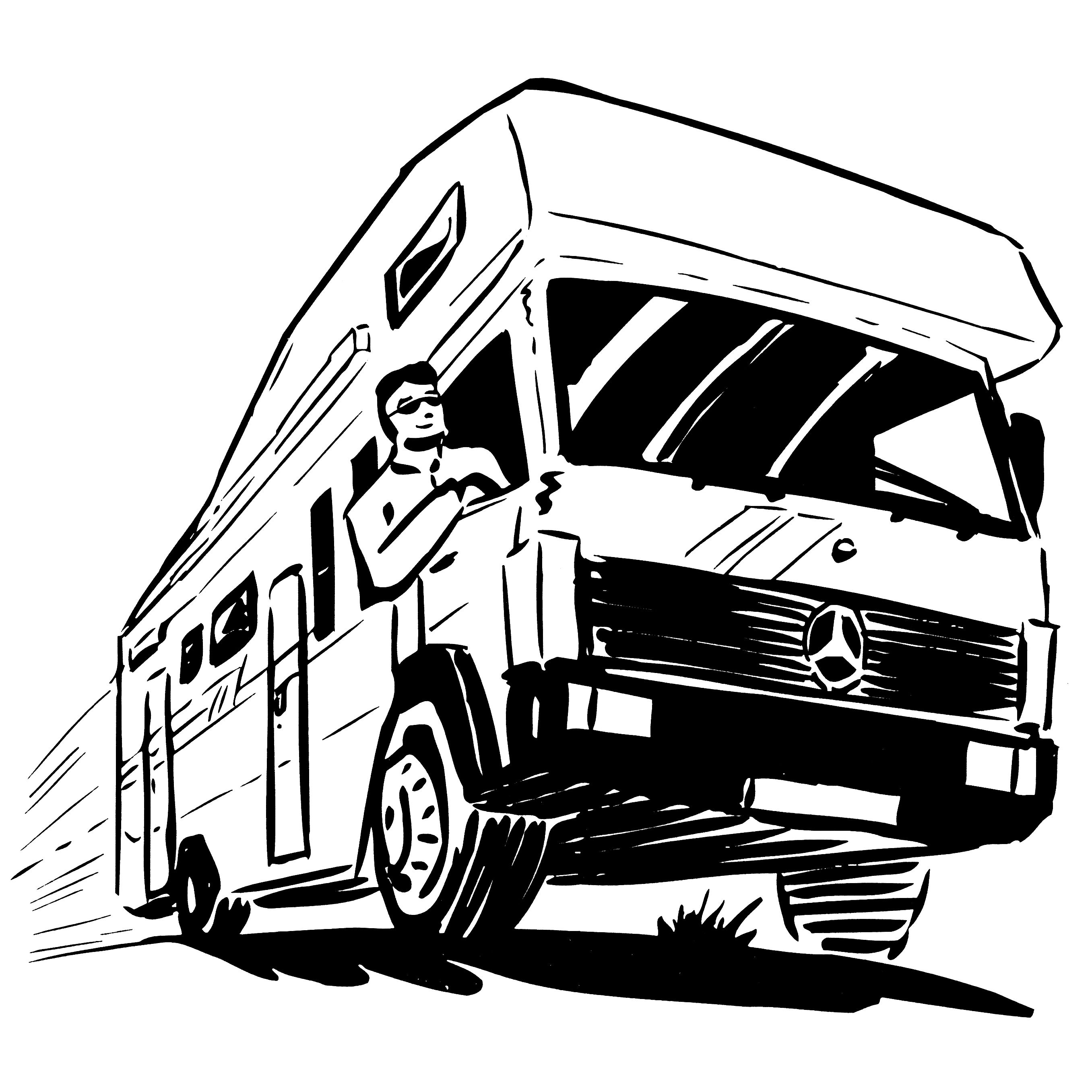 2713x2713 In 1998 I Drew This Camper As An Illustration For An Advertisment