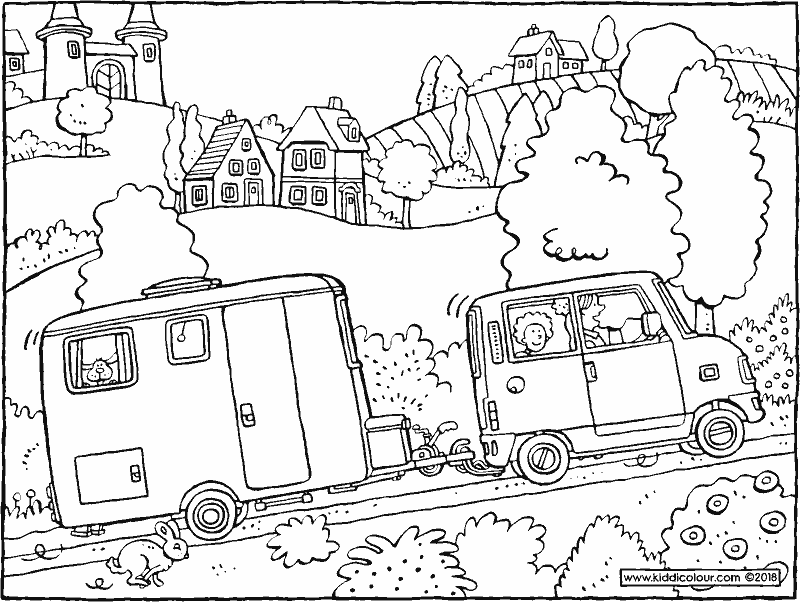 800x602 Car Kleurprenten