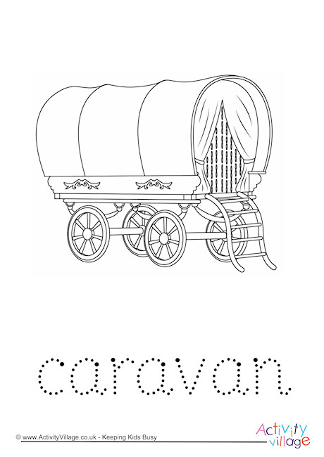 460x650 Caravan Word Tracing