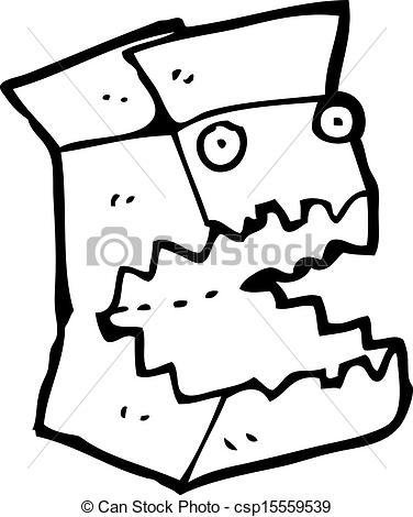 376x470 Cardboard Box Cartoon Character Vectors