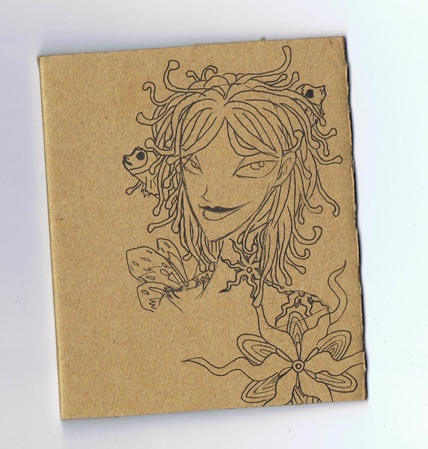 872x916 Cardboard Drawing Wip By Mearii Chan