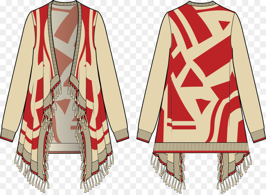 900x660 Sweater Outerwear Technical Drawing Cardigan