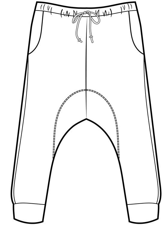 Cardigan Technical Drawing at GetDrawings | Free download