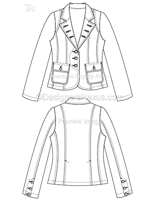 316x409 Fashion Technical Drawing Free Vector Fashion Flat Sketches