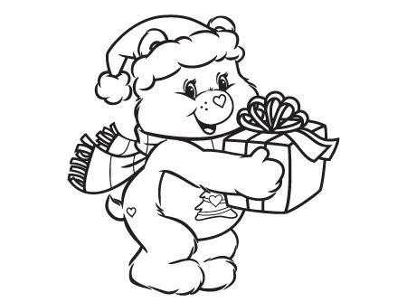 450x334 Meet Bright Heart Raccoon! Care Bears Coloring Page Ag Kidzone