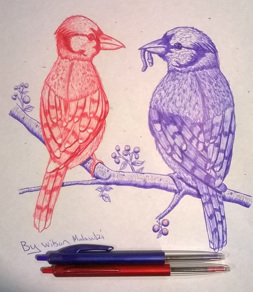 832x960 Sharing Is Caring(Birds) By Wizba