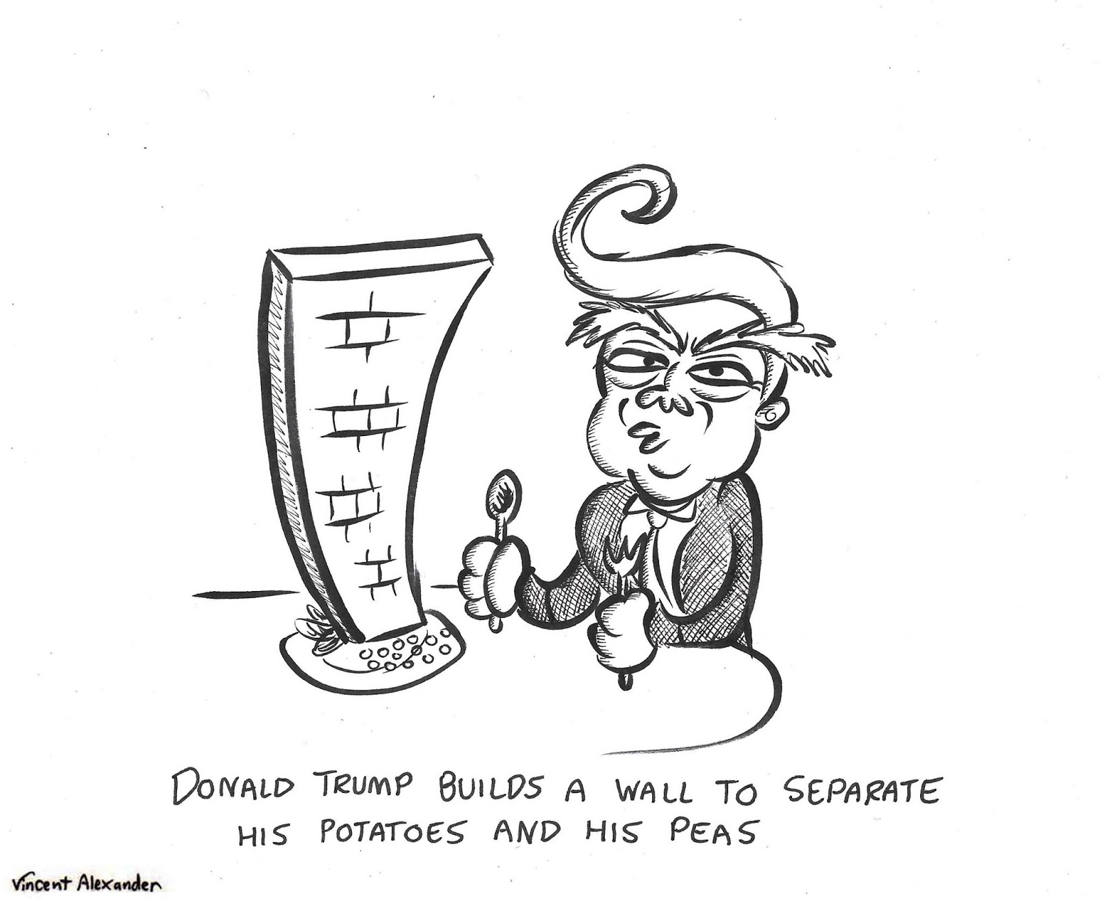 1600x1305 Vincent Alexander Cartoons Donald Trump Cartoon