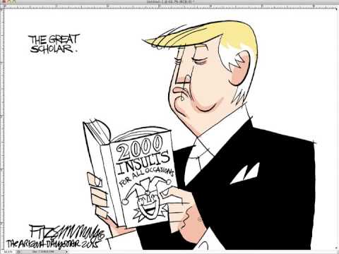 480x360 Drawing Donald Trump