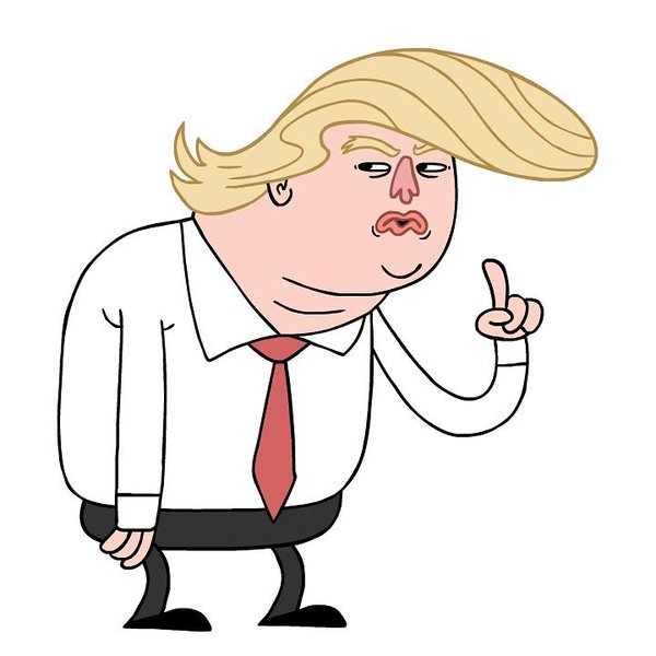 600x600 Yeti Farm Animation On Twitter It's So Fun To Draw Trump