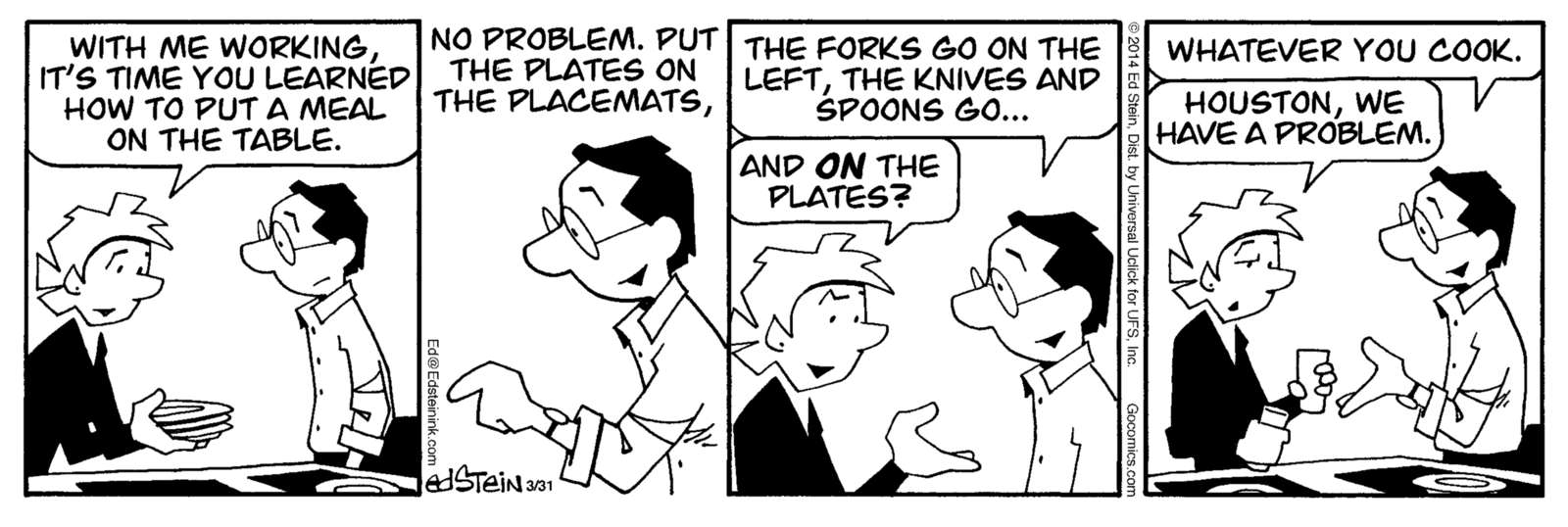 1600x538 Donald J. Trump And The Cartoon Woman Ed Stein Ink