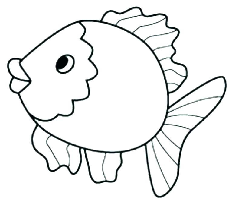 800x680 Coloring Page Of A Fish Starfish Coloring Pages Fish Coloring