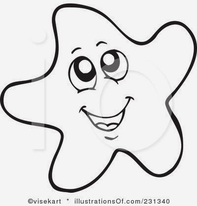 400x420 Starfish Drawing For Kids Clipart Panda