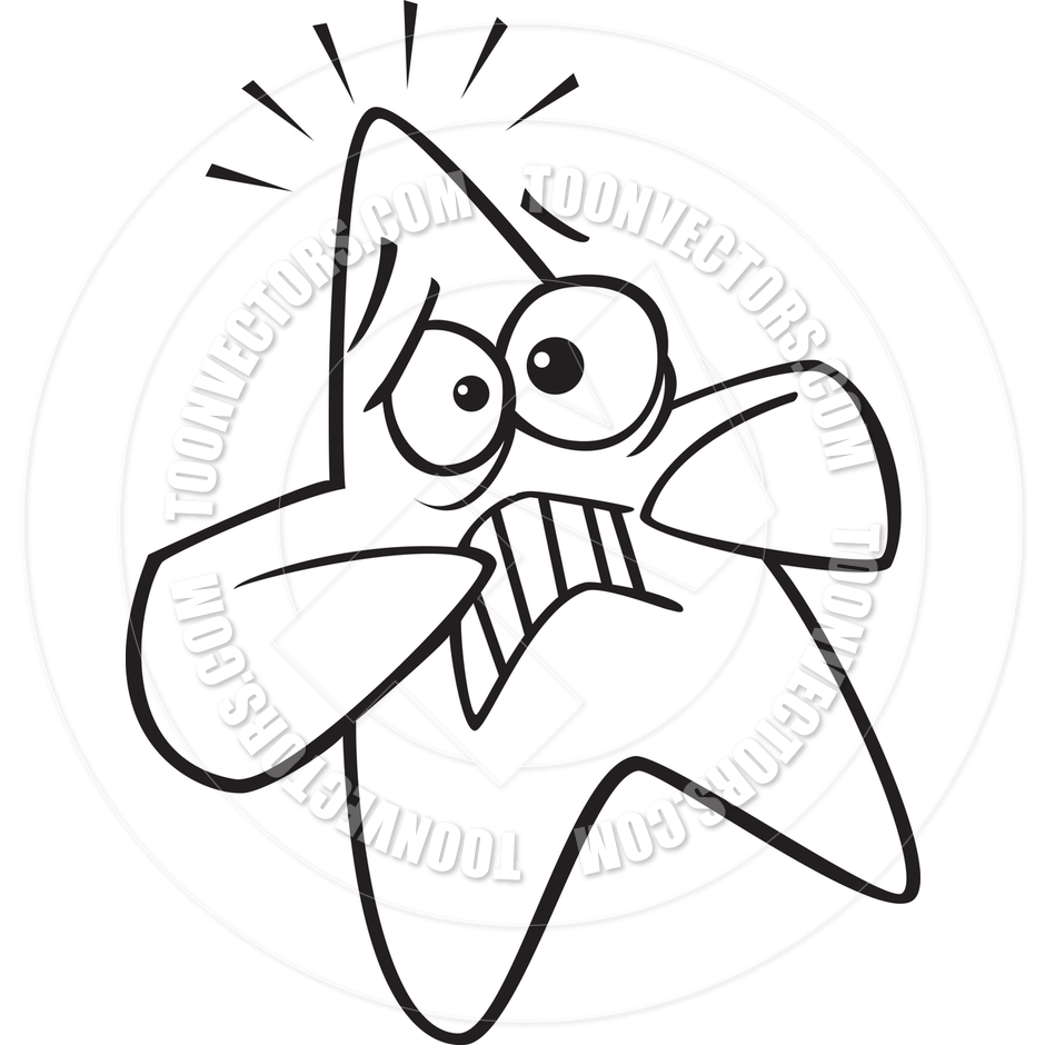 940x940 Starfish Clipart Scared