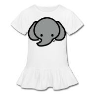 190x190 Cute Baby Cartoon Elephant Face By Azza1070 Spreadshirt