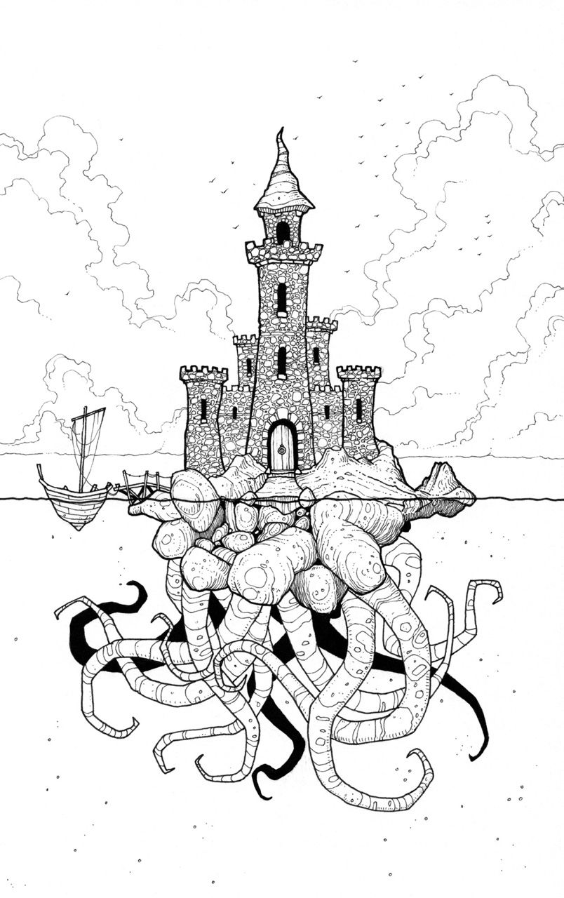 804x1280 Nobody Gets Off This Rock. Recent Commission For Someone Who Likes