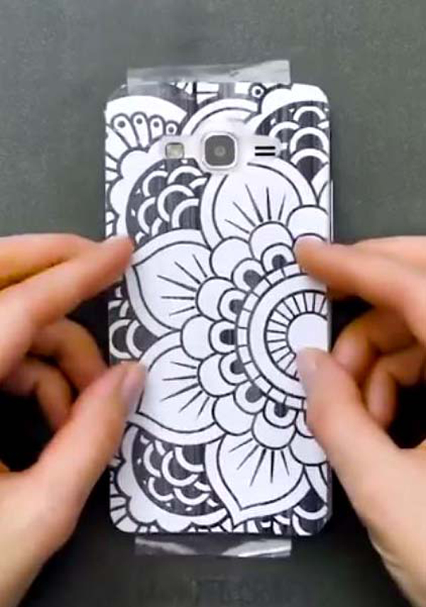 600x855 Diy Phone Case Using Glue Gun