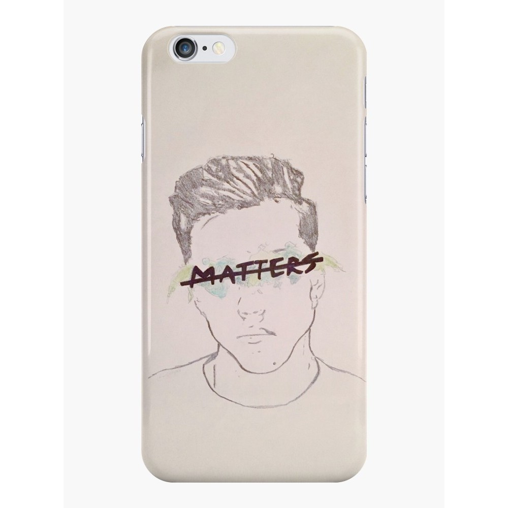 1000x1000 Nothing Matters Grayson Dolan Drawing Phone Case