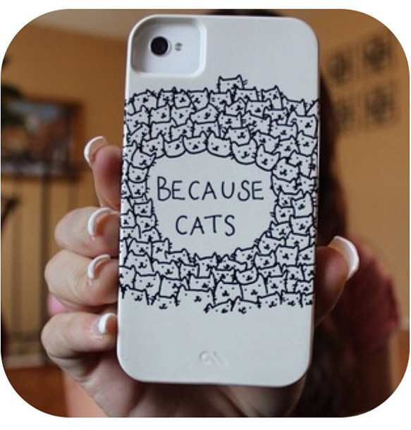 583x610 Jewels, Case Mate, Cats, Iphone 4 Case, Lovely, Black And White