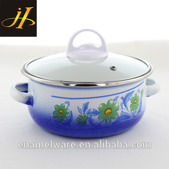 350x350 Enamel Pot Milk Pot Coffee Pot Kitchen Cookware Porcelain Clad