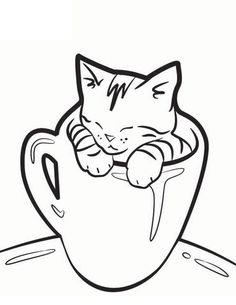 236x305 Learn How To Draw A Cartoon Cat Step By Step With This Simple