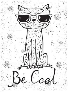 235x317 Cat With Red Glasses. Download A Free Preview Or High Quality