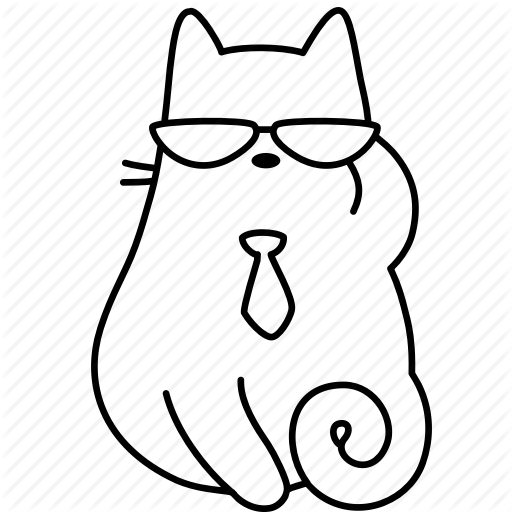 512x512 Cat Pattern' By Iconka