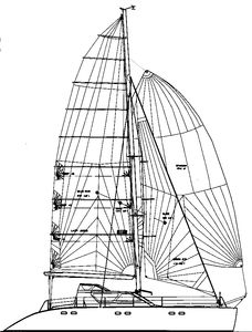 228x300 Sailing Catamaran Cruising Flybridge Custom