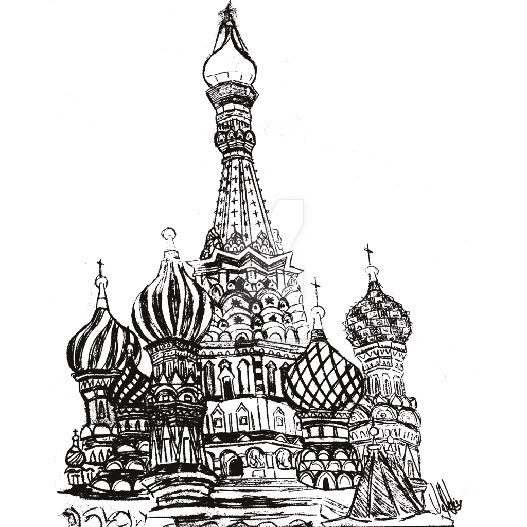 1024x1024 Saint Basil's Cathedral By Viathermopolis