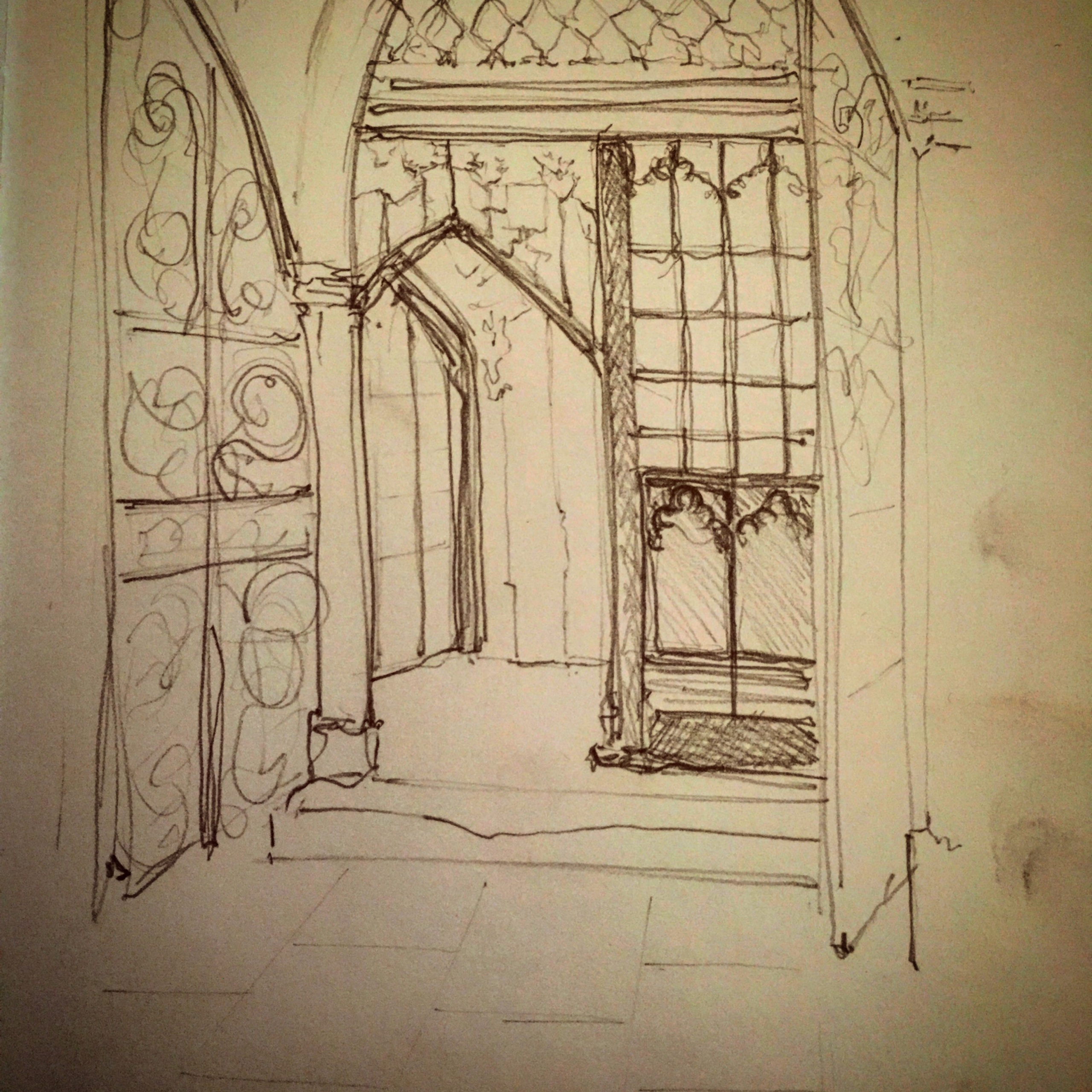 2560x2560 Drawing In Salisbury Cathedral Workshop