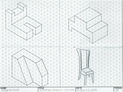 425x319 Isometric And Oblique Drawings