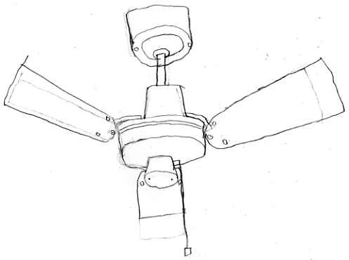 497x370 Ceiling Fan Drawing Fanmaster911
