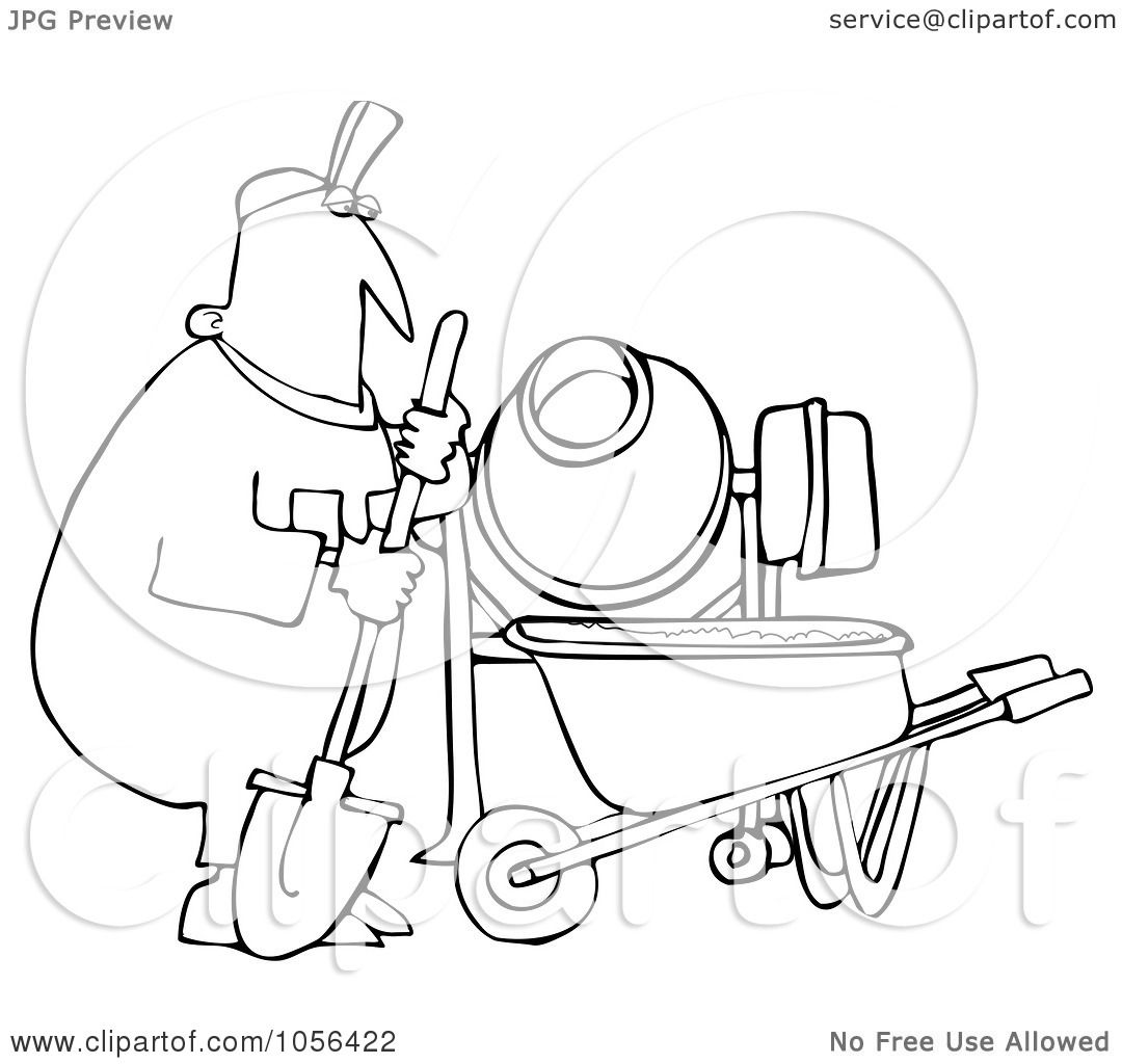1080x1024 Royalty Free Vector Clip Art Illustration Of A Coloring Page