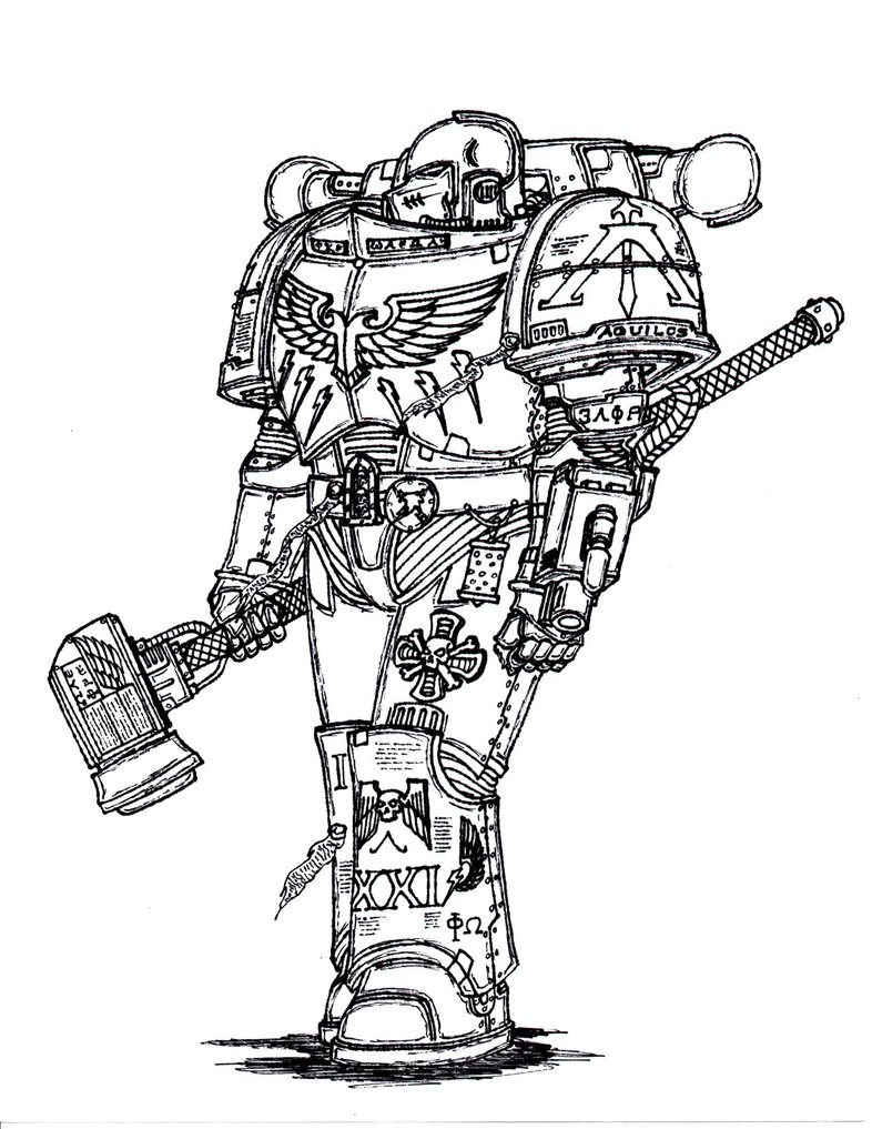 786x1017 Mark X Centurion Power Armor By Terraluna5