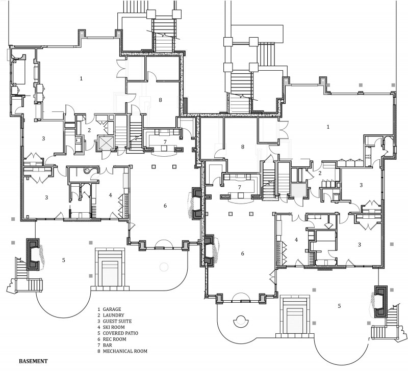 800x735 Slopeside Chalets By Locati Architects