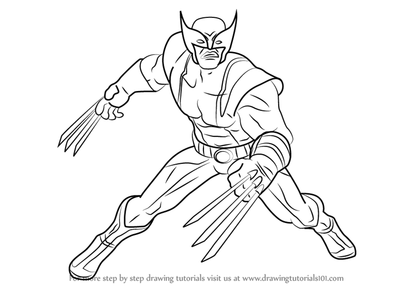 800x566 Learn How To Draw Wolverine From Marvel Contest Of Champions
