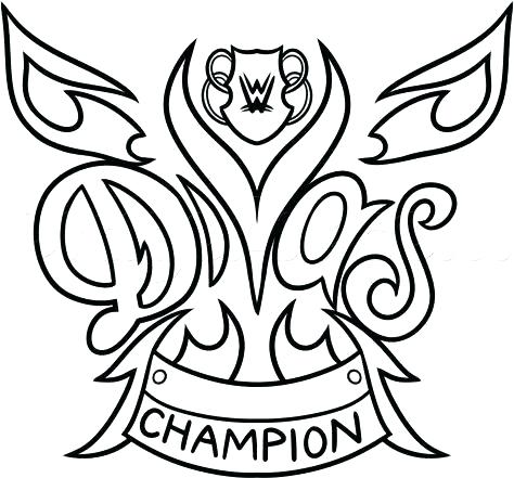 474x441 Wwe Coloring Pages Of Belts Divas Coloring Pages How To Draw