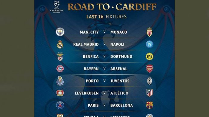 700x393 Ini Tanggapan Netizen Usai Drawing Liga Champions, Kasihan Arsenal