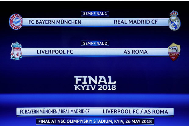 620x413 Uefa Champions League Semi Final Draw Confirmed