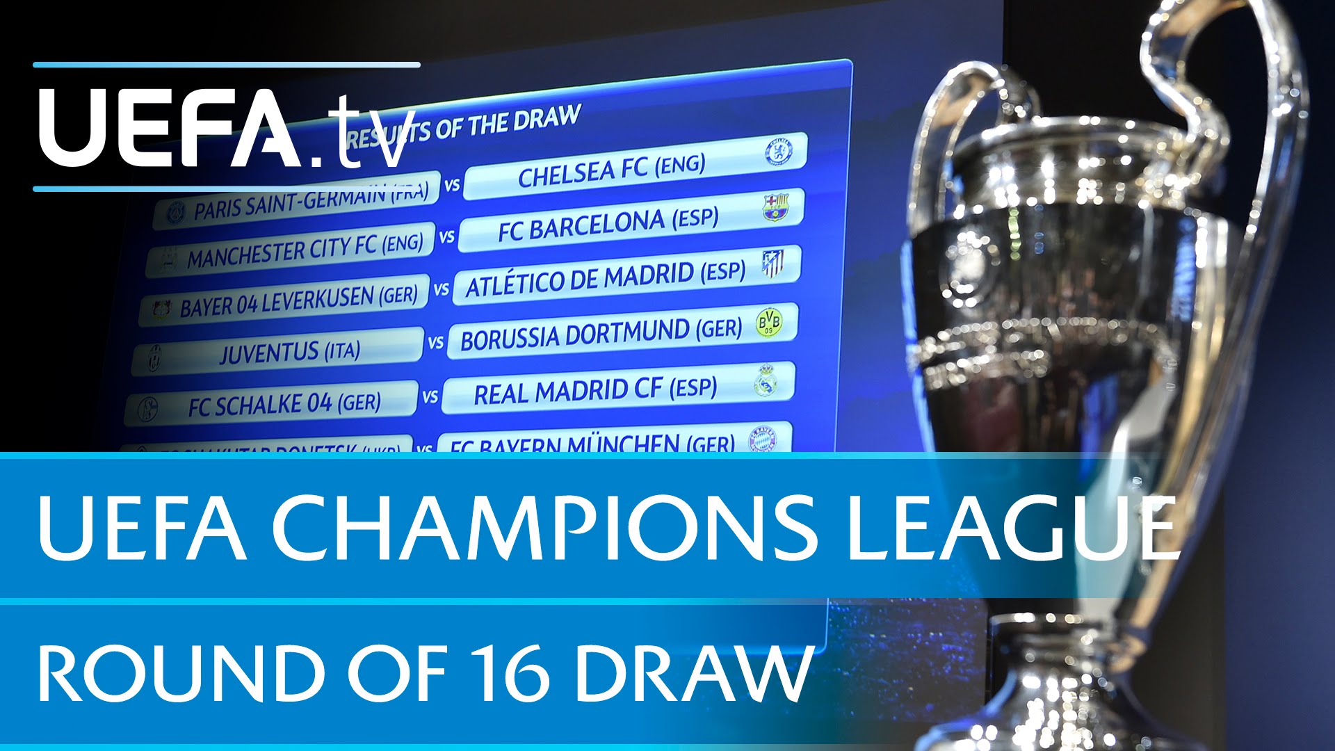 1920x1080 Uefa Champions League Round Of 16 Draw